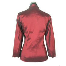 Load image into Gallery viewer, Floral Embroidery Taffeta Chinese Jacket
