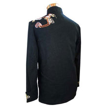 Load image into Gallery viewer, Long Sleeve Dragon Embroidery Chinese Kung Fu Shirt
