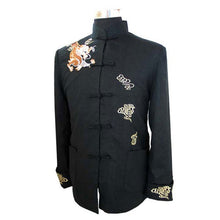 Muatkan imej ke dalam penonton Galeri, Long Sleeve Dragon Embroidery Chinese Kung Fu Shirt
