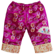 Load image into Gallery viewer, Long Sleeve Auspicious Pattern Brocade Girl&#39;s Suit
