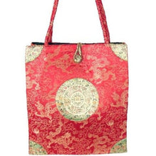 Load image into Gallery viewer, Brocade Square Chinese Hobo Bag
