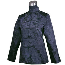 Muatkan imej ke dalam penonton Galeri, Reversible Black &amp; Red Brocade Auspicious Pattern Chinese Jacket
