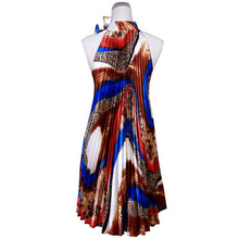 Load image into Gallery viewer, Halter Top Silk Blend Boho Dress
