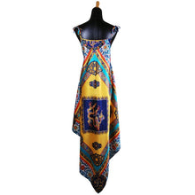 Load image into Gallery viewer, Silk Blend Slip Dress with Dragon Pattern
