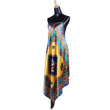 Load image into Gallery viewer, Silk Blend Slip Dress with Dragon Pattern
