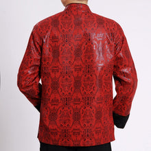 Load image into Gallery viewer, Auspicious Pattern Mandarin Collar Traditional Chinese Jacket
