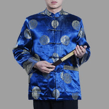 Muatkan imej ke dalam penonton Galeri, Auspicious Pattern Traditional Brocade Chinese Wadded Jacket
