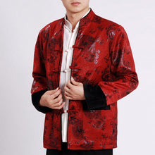 Load image into Gallery viewer, Dragons Pattern Traditional Chinese Wadded Jacket
