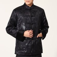 Load image into Gallery viewer, Dragons Pattern Traditional Chinese Wadded Jacket
