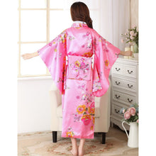 Load image into Gallery viewer, Women&#39;s Floral Traditional Japanese Kimono
