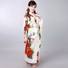 Load image into Gallery viewer, Women&#39;s Floral Traditional Japanese Kimono
