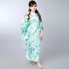 Load image into Gallery viewer, Floral Women&#39;s Traditional Japanese Kimono
