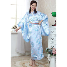 Load image into Gallery viewer, Floral Brocade Women&#39;s Traditional Japanese Kimono
