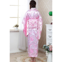 Load image into Gallery viewer, Floral Brocade Women&#39;s Traditional Japanese Kimono
