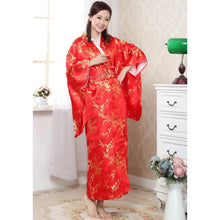 Load image into Gallery viewer, Floral Brocade Women&#39;s Traditional Japanese Kimono
