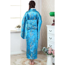 Muatkan imej ke dalam penonton Galeri, Dargon &amp; Phoenix Pattern Brocade Women&#39;s Traditional Japanese Kimono
