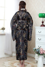 Muatkan imej ke dalam penonton Galeri, Dargon &amp; Phoenix Pattern Brocade Women&#39;s Traditional Japanese Kimono
