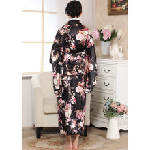 Load image into Gallery viewer, Floral Women&#39;s Traditional Japanese Kimono
