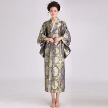 Load image into Gallery viewer, Auspicious Print Brocade Traditional Japanese Kimono
