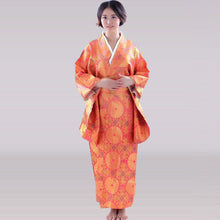 Load image into Gallery viewer, Auspicious Print Brocade Traditional Japanese Kimono
