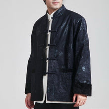 Load image into Gallery viewer, Auspicious Pattern Mandarin Collar Brocade Traditional Chinese Jacket
