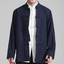 Muatkan imej ke dalam penonton Galeri, Traditional Linen Reversible Chinese Kung-fu Shirt
