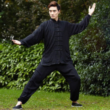 Muatkan imej ke dalam penonton Galeri, 100% Cotton Traditional Chinese Tai Chi Suit
