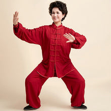 Muatkan imej ke dalam penonton Galeri, 100% Cotton Women&#39;s Traditional Chinese Tai Chi Suit
