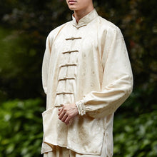 Load image into Gallery viewer, Auspicious Pattern Silk Blend Traditional Chinese Tai Chi Suit
