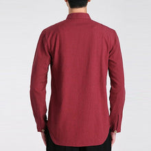 Muatkan imej ke dalam penonton Galeri, Long Sleeve Linen Traditional Chinese Kung Fu Shirt
