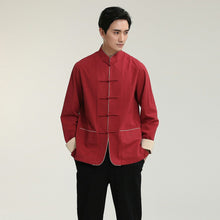 Load image into Gallery viewer, Linen Traditional Chinese Kung Fu Suit
