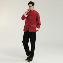 Load image into Gallery viewer, Linen Traditional Chinese Kung Fu Suit
