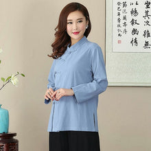 Muatkan imej ke dalam penonton Galeri, All Matched Signature Cotton Traditional Chinese Blouse
