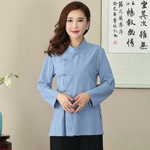 Muatkan imej ke dalam penonton Galeri, All Matched Signature Cotton Traditional Chinese Blouse
