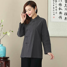 Muatkan imej ke dalam penonton Galeri, All Matched Signature Cotton Traditional Chinese Blouse
