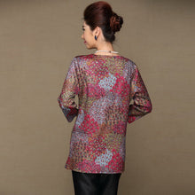 Muatkan imej ke dalam penonton Galeri, 3/4 Sleeve Round Neck Chinese Style Women&#39;s Coat
