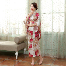 Load image into Gallery viewer, Japanese Kimono Costume Robe Vintage Yukata
