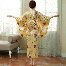 Muatkan imej ke dalam penonton Galeri, Japanese Kimono Costume Robe Vintage Yukata
