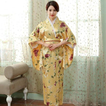 Load image into Gallery viewer, Japanese Kimono Costume Robe Vintage Yukata
