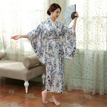 Load image into Gallery viewer, Japanese Kimono Costume Robe Vintage Yukata
