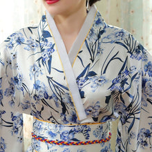 Muatkan imej ke dalam penonton Galeri, Japanese Kimono Costume Robe Vintage Yukata
