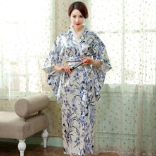 Load image into Gallery viewer, Japanese Kimono Costume Robe Vintage Yukata
