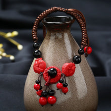 Muatkan imej ke dalam penonton Galeri, 2 Fishs Pendant Handmade Wax String Bracelet
