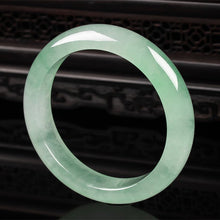 Load image into Gallery viewer, Lux Genuine Burmese Icy Jade Bangle Bracelet
