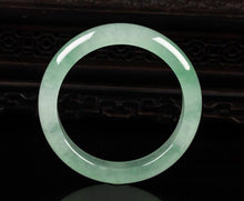 Load image into Gallery viewer, Lux Genuine Burmese Icy Jade Bangle Bracelet
