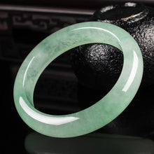 Load image into Gallery viewer, Lux Genuine Burmese Icy Jade Bangle Bracelet
