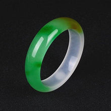 Load image into Gallery viewer, Lux Genuine Burmese Icy Jade Bangle Bracelet
