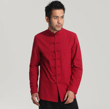 Muatkan imej ke dalam penonton Galeri, 100% Cotton Traditional Chinese Kung Fu Shirt Base Shirt
