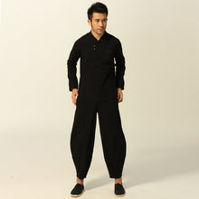 Muatkan imej ke dalam penonton Galeri, Signature Cotton Chinese Kung Fu Suit Han Costume with Harem Pants
