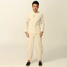 Load image into Gallery viewer, Signature Cotton Chinese Kung Fu Suit Han Costume with Harem Pants
